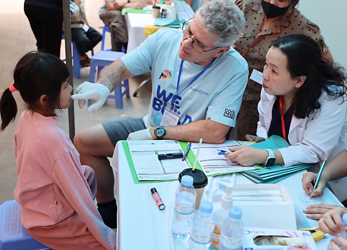 Operation Restore Hope on site at the hospital in Hanoi