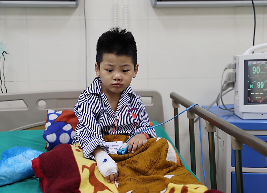 Operation Restore Hope on site at the hospital in Hanoi