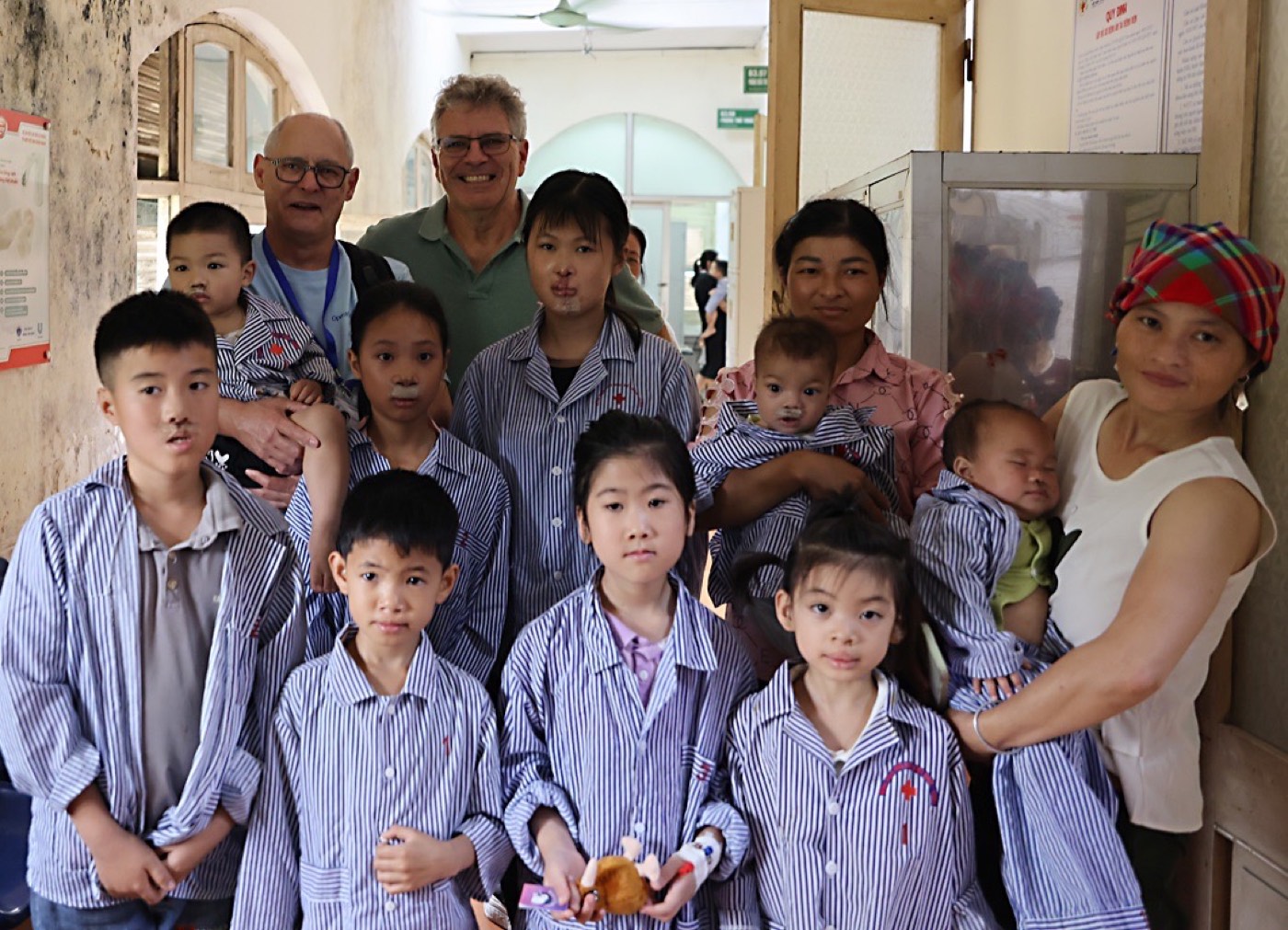 Operation Restore Hope on site at the hospital in Hanoi